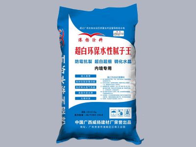 港扬超白环保水性腻子王